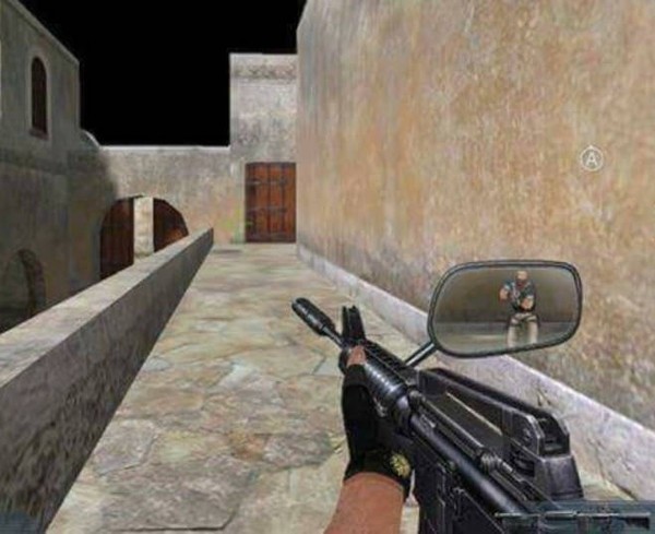 When an auto mechanic sat down to play CS - Fashion, Mirror, Counter-strike