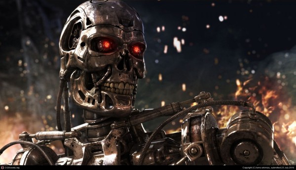 Talking terminator created in Russia - Robot, Cyborgs, Terminator