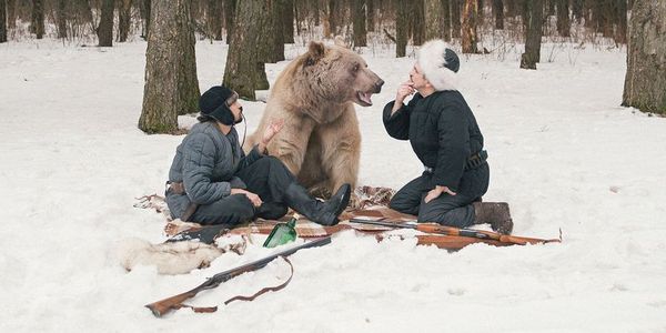 We had a good time, we talked sincerely. - Bear, Hunting, The photo, Men, PHOTOSESSION, Medved Stepan, The Bears, Men