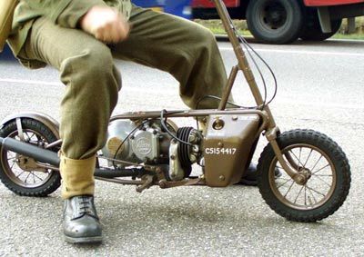 Landing motorcycles of World War II - Moto, Motorcycles, Landing, Paratroopers, The Second World War