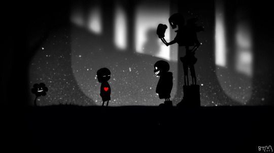 But there is no sun in the dungeon. - Undertale, Sans, Papyrus, Flowey, Frisk, Limbo, Crossover