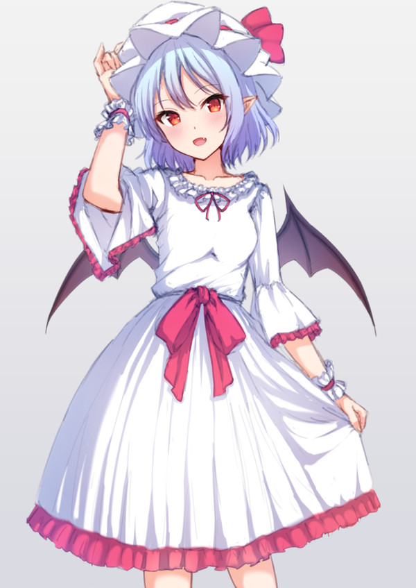 Purity - Anime, Not anime, Anime art, Touhou, Remilia scarlet, 