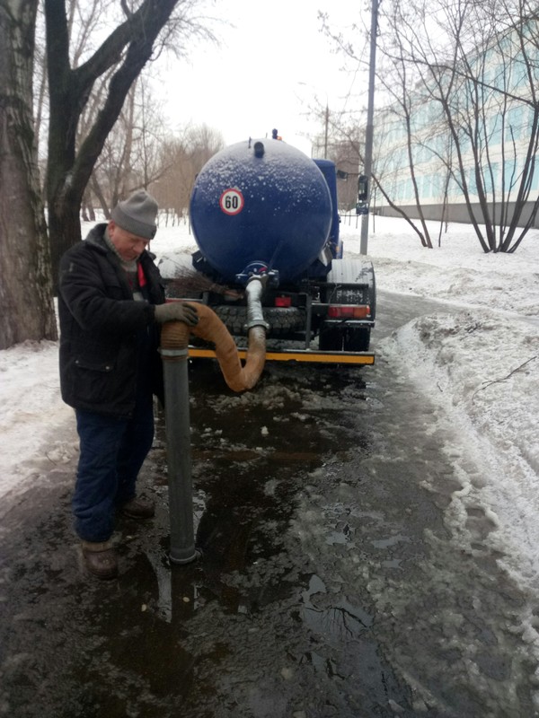 Innovation in action. - Moscow, My, Puddle, Utility services