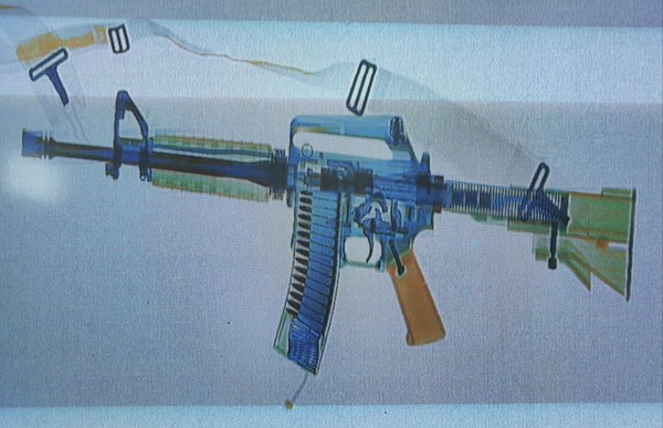 M-16 and MTAR-21 in X-ray scanner - Weapon, М16, 