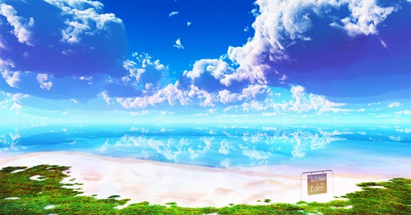 Anime - Anime art, Beach