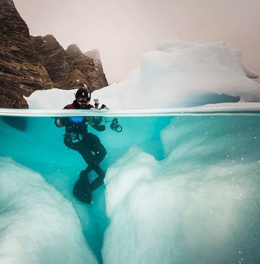 Iceberg garden in Greenland - Iceberg, Greenland, Snow, Cold, beauty, Nature, Ice, The photo, Longpost