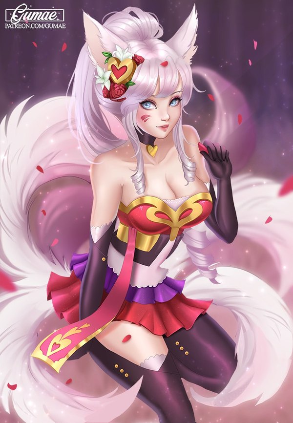 Heartbreaker Ahri - League of legends, Ari, Art