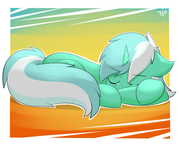 Summer Nap My Little Pony, Lyra Heartstrings, , DeviantArt