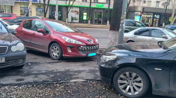 С брекетами - Моё, Peugeot, Брекеты, Кишинев