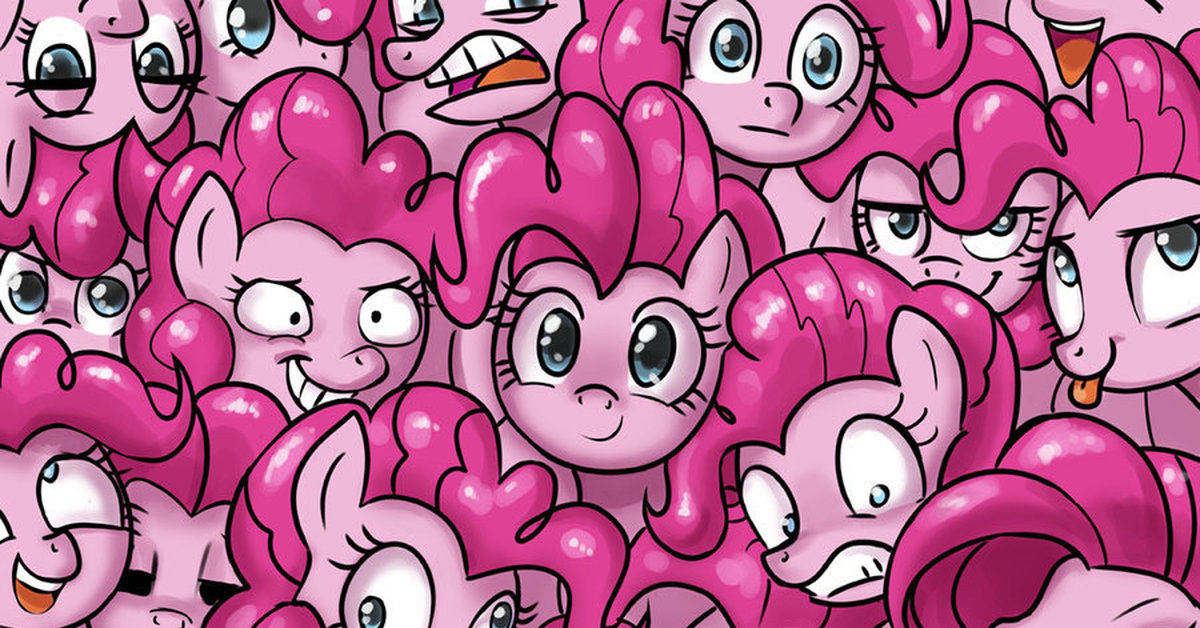 Свиньи пони. Клон Пинки Пай. МЛП много пони Пинки. Много Пинки Пай. Розовый пони.