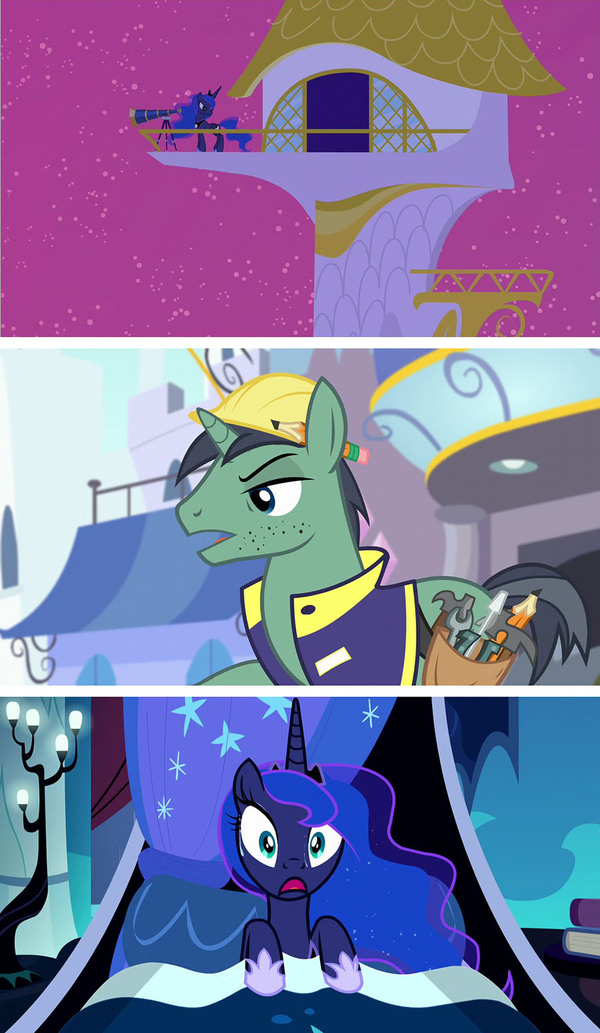 Come up with a text for the picture 24 - Princess luna, My little pony, 