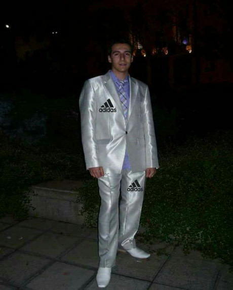 A clear suit for clear boys. - 9GAG, Costume