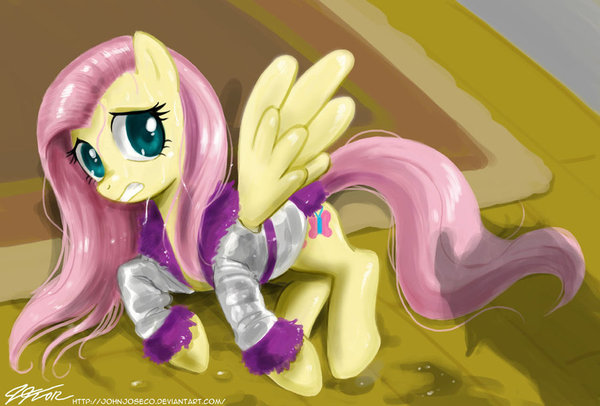 Excuses, Fluttershy. Excuses - My little pony, PonyArt, Fluttershy, John joseco