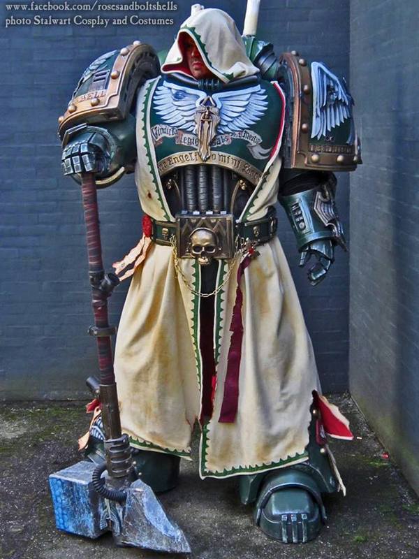 Cosplay from the Roses And Boltshells team - Warhammer 40k, Cosplay, , Dark Angels, Longpost