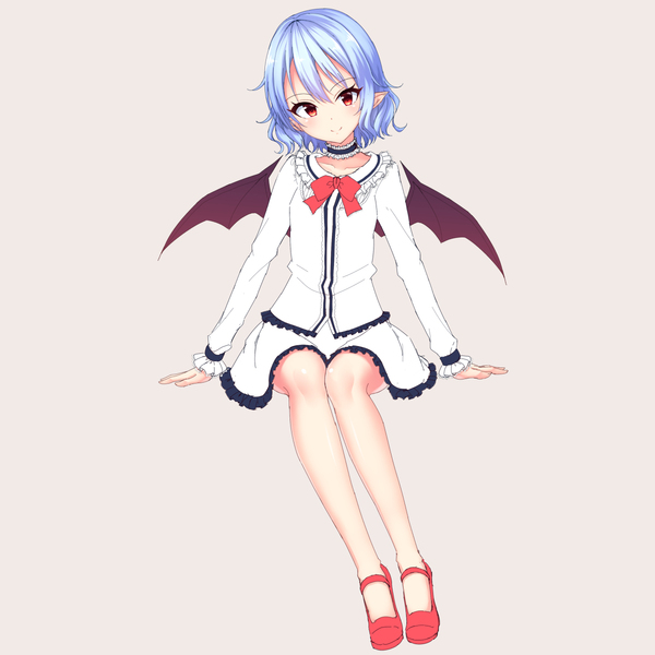 Remilia Scarlet - Anime Art, Remilia Scarlet, Длиннопост, Touhou, Аниме