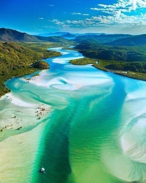 The Whitsunday Archipelago, Australia - Australia, Nature, The photo, Archipelago