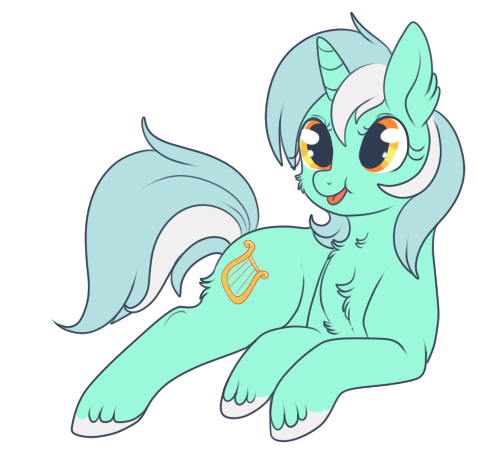 Ponyashye tongues - it's cute! - Deviantart, My little pony, Art, Lyra heartstrings