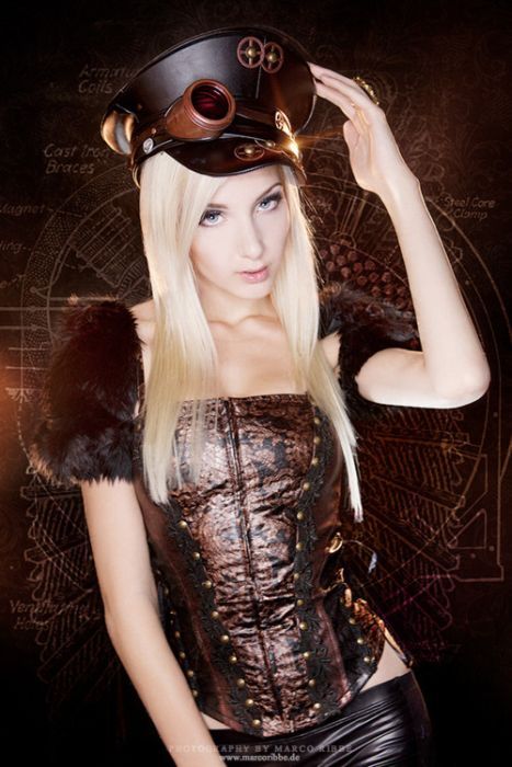 steampunk beauty - Girls, Steampunk, Cosplay, Gorgeous, Longpost