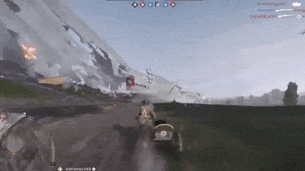 Отомстил за хозяина Игры, Месть, Battlefield 1, Гифка