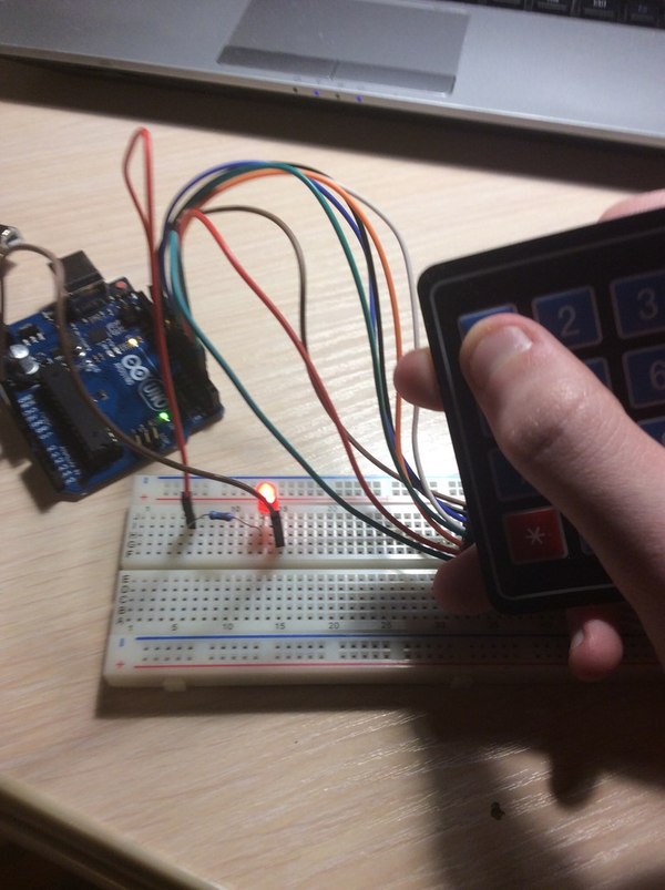 Матричная клавиатура и Arduino Часть I Arduino, Электроника, Радиоэлектроника, Микроконтроллеры, Матричная клавиатура, Кнопка, Видео, Длиннопост