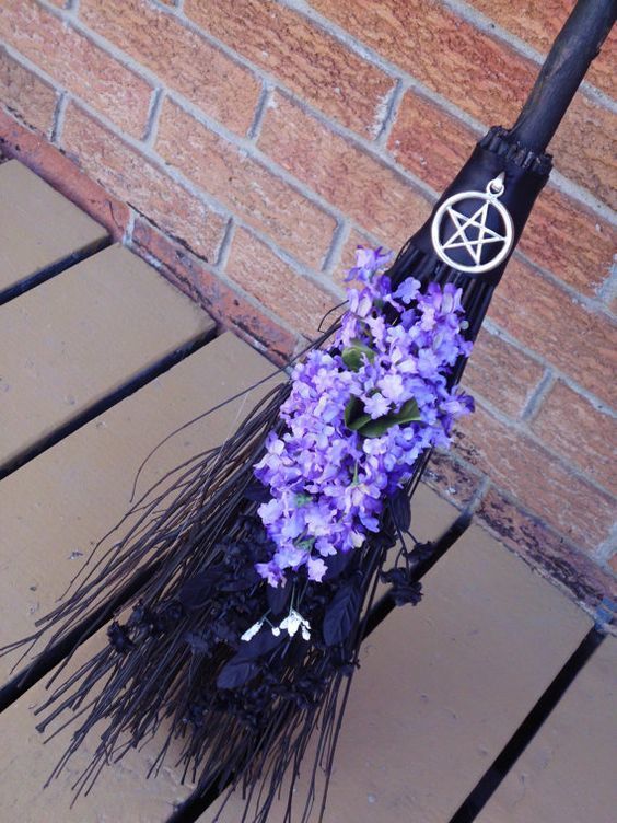 Non-standard accessories for special girls - Presents, Broom, Witches, Accessories, Handmade, Longpost