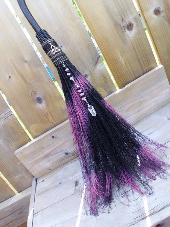 Non-standard accessories for special girls - Presents, Broom, Witches, Accessories, Handmade, Longpost