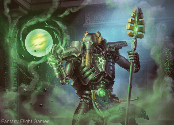 Cryptotech - Necrons, Warhammer 40k, Art