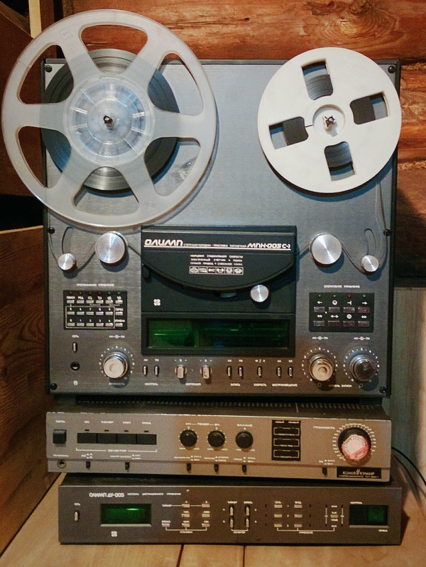 Olympus tape recorder. - My, 90th, Retro, Record player, the USSR, Made in USSR, 