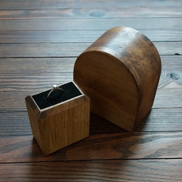 Ring box - My, Pkwoodwork, My, Casket