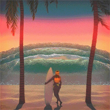 Gif synthwave Synthwave, , , Retrowave