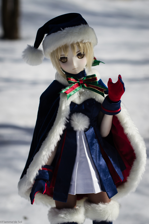 DollfieDream - последний день зимы - Моё, Dollfiedream, Saber Alter, Santa Alter, Фотография, Хобби, Зима, Длиннопост