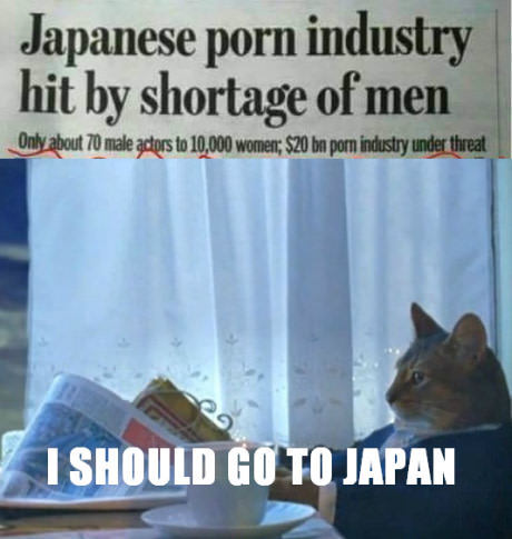 I want to go to Japan - Japan, Porn, Work