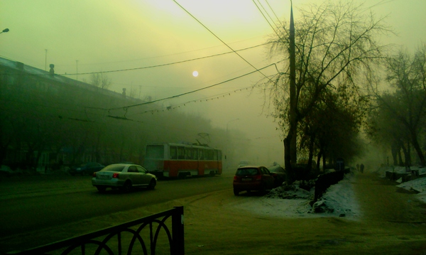 Our answer to Silent Hill - Russia, My, Fog, Silent Hill, Magnitogorsk