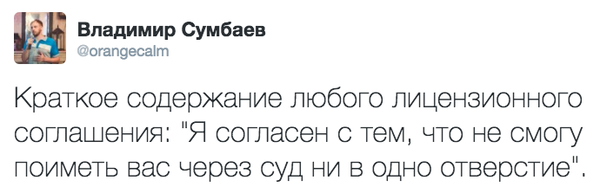 ... кроме дыр в законе