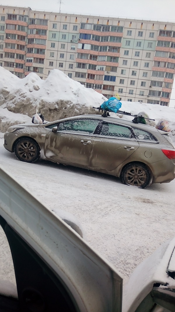 People's revenge in Novosibirsk - Parking, Novosibirsk, My, Revenge