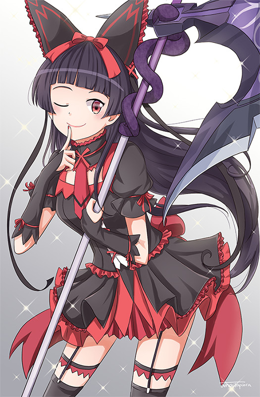 gate. Rory Mercury / Rory Mercury. anime art. - Anime, Manga, , Rory Mercury, , Anime art, , Gate: Jieitai Kano Chi nite Kaku Tatakaeri