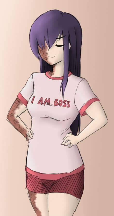 Who's boss here? - Drawing, Anime, Anime art, Hanako ikezawa, Katawa shoujo, Visual novel, Crossover