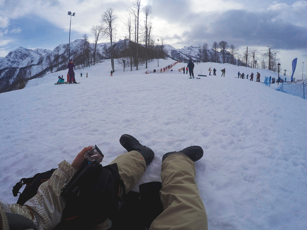 Sochi, it's time to go) - My, Sochi, Snowboard, Extreme, Travel across Russia