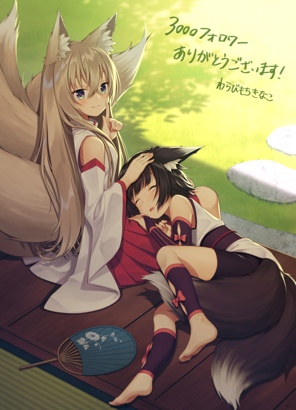 Anime Art - Anime art, Anime, Anime original, Kitsune, Kimono