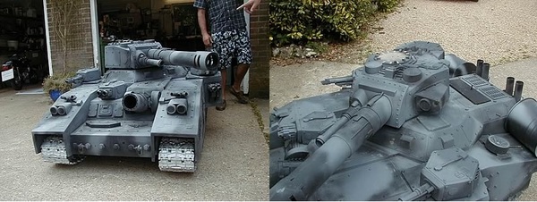 Large scale radio controlled beinblade - Warhammer 40k, Wh other, Baneblade, Radio control, Longpost, Scale model, Tanks