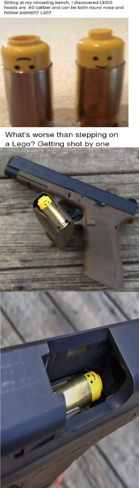 Патроны для стрельбы по ногам