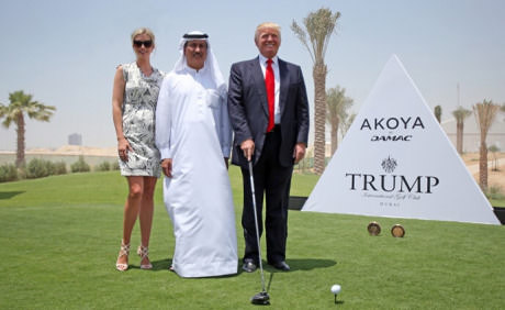 Well, apparently the walls between the US and the UAE are not to be expected. - Donald Trump, Wall, Trump Wall, Arabs