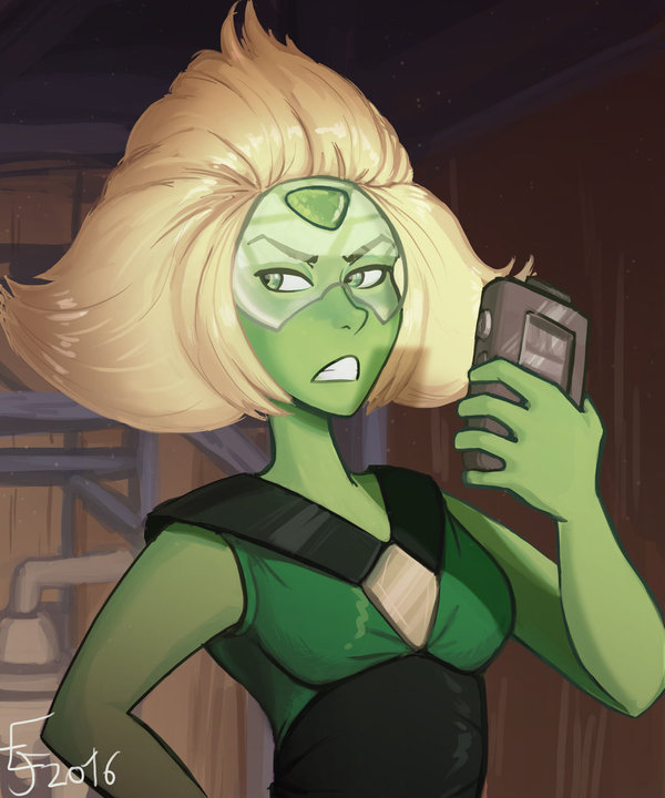 Log Date 7 11 2 - Cartoons, Art, Peridot, Steven universe