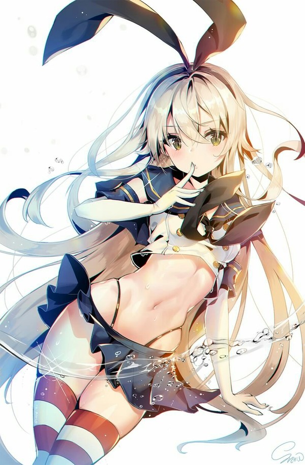 Anime Art - Anime art, Anime, Kantai collection, Shimakaze