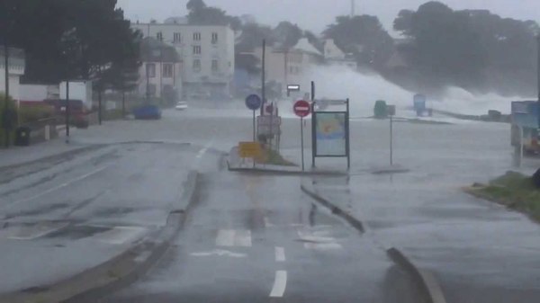 I didn't go to work today! - Tree, Brittany, Storm, Absenteeism, France, My