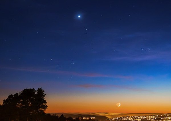 Can you see the phases of Venus with the naked eye? - Longpost, Venus, Binoculars, Telescope, Space, Astronomy