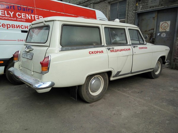 Greetings from the past - My, Ambulance, Car, Retro car, 