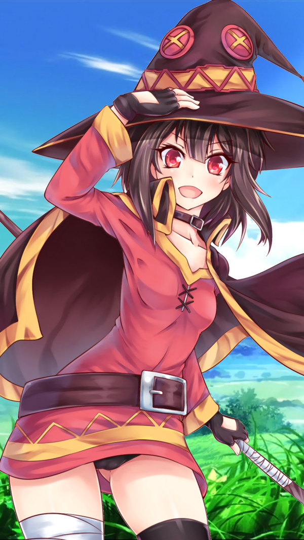 Megumin - NSFW, Anime, Anime art, Megumin, Konosuba