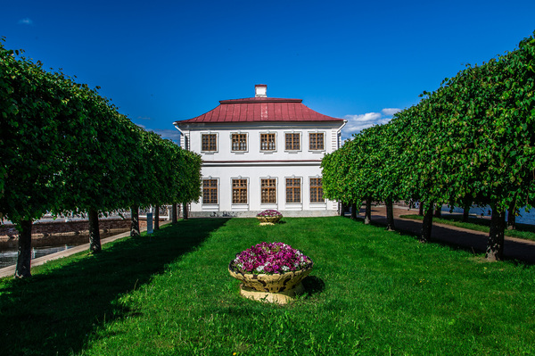 Marly Palace, Peterhof. - My, Peterhof, , Castle, Canon