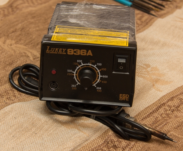Lukey 936A in good hands - My, Drawing, Hobby, Soldering, Soldering iron, Soldering Station